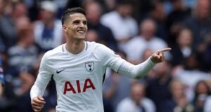 Tottenham Hotspur working on a new contract with Erik Lamela Erik Lamela