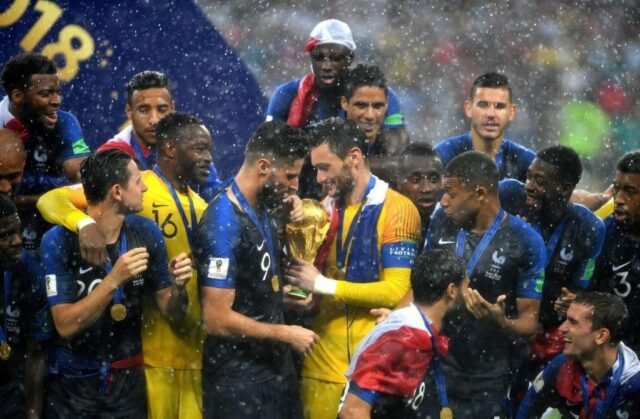 Hugo Lloris Olivier Giroud France World Cup 20181 Hugo Lloris Olivier Giroud France World Cup 20181