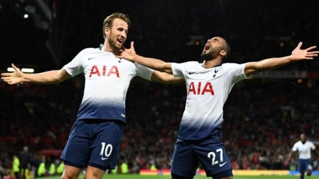 Harry Kane Lucas Moura Tottenham