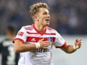German prodigy linked with Spurs was at Wembley on Saturday Jann Fiete Arp Hamburg Tottenham Hotspur