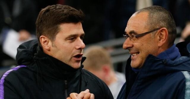 Mauricio-Pochettino-Maurizio-Sarri Mauricio Pochettino Maurizio Sarri