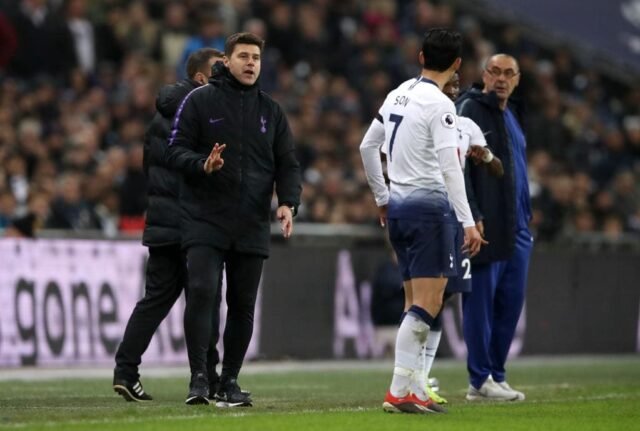 Pochettino Sarri Tottenham Hotspur v Chelsea Carabao Cup