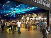 Daniel Levy spotted enjoying a pint inside the new Spurs stadium Brewery Tottenham