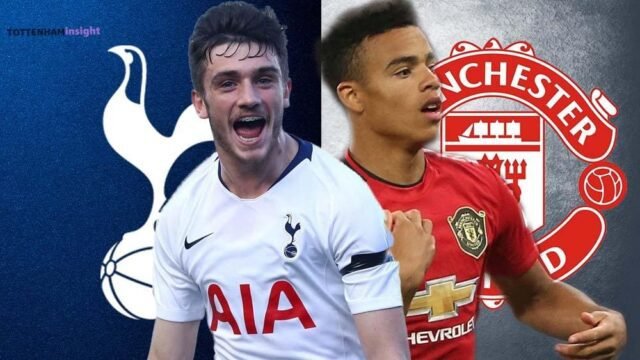 Troy Parrott Mason Greenwood Tottenham Manchester United