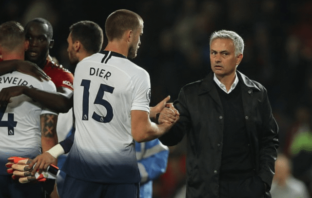 Eric Dier Jose Mourinho