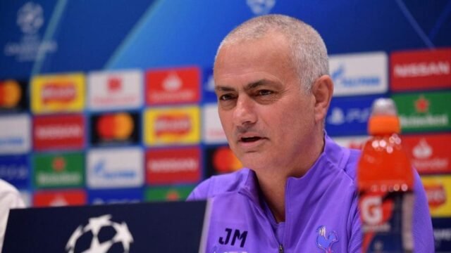 Jose Mourinho Tottenham Champions League