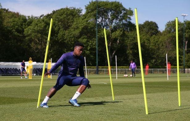 Steven-Bergwin-Tottenham-training