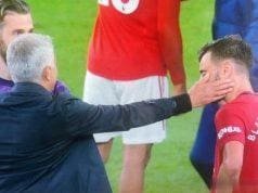 Jose Mourinho aims a dig at Bruno Fernandes for antics against Tottenham Jose_Mourinho_Bruno_Fernandes