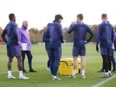 How can Tottenham Hotspur lineup against Arsenal? mourinho-tottenhamtraining