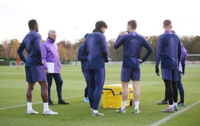 mourinho-tottenhamtraining