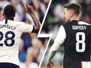 Juve offer Aaron Ramsey in exchange for Tottenham’s Tanguy Ndombele ndombele-ramsey