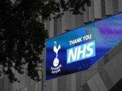 Vaccination clinic at Tottenham Hotspur Stadium today Tottenham_Spurs_Stadium_Vaccination_Center