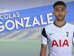 Tottenham planning move for Nicolas Gonzalez Nicolas Gonzalez Tottenham Spurs