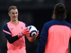 Scottish side Celtic interested in Joe Hart Joe Hart Tottenham Spurs training