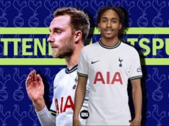 Two more arrivals at Spurs? – Djed Spence closing & talks held with Christian Eriksen Tottenham Spurs Djed Spence Christian Eriksen
