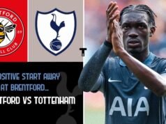 a positive start away at Brentford… Brentford vs Tottenham Spurs Match Report